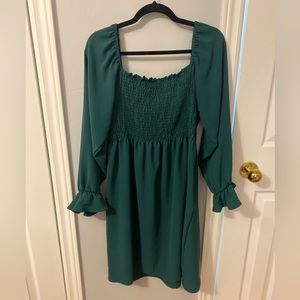 Misty Rose Mini Dress